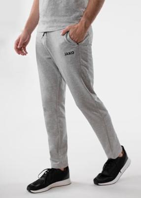 JAKO 8465K Joggingbroek Base Kids - Lichtgrijs Gemeleerd - 164