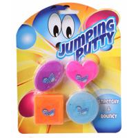 TOM slijm Jumping Putty junior siliconen 4 stuks paars - thumbnail