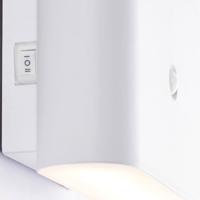 Brilliant Xino G80605/05 LED-buitenlamp met bewegingsmelder (wand) LED LED vast ingebouwd 34 W Wit - thumbnail