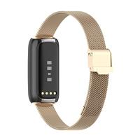 Fitbit Luxe - Milanese bandje met klemsluiting - Vintage goud - thumbnail