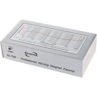Dynavox TC-750 Pro Zilveren Voorversterker MM-systemen, 2 Kanalen - thumbnail