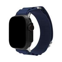 Mobilize Nylon Watch Band - Alpine - Titanium Connector - for Apple 38/40/41mm - Blue - thumbnail