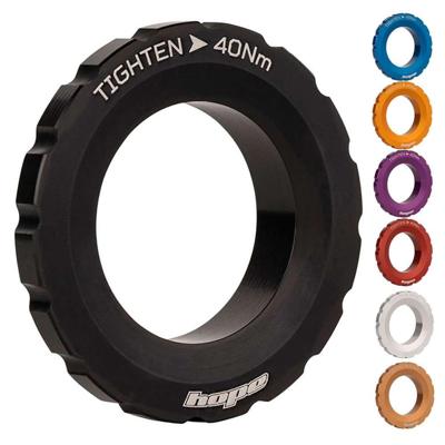 Hope center lock lockring w/ external teeth