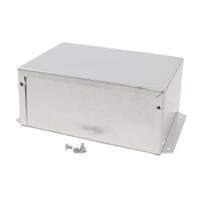 Hammond Electronics 1411FBQU Universele behuizing 178 x 127 x 76 Aluminium Natuur 1 stuk(s) - thumbnail