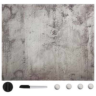 VidaXL Magneetbord wandmontage 50x50 cm glas