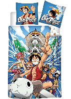 One Piece Dekbedovertrek That Way 140 x 200 cm - polykatoen - thumbnail