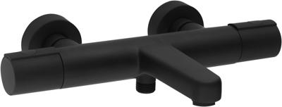 Saqu Dream thermostatische badkraan mat zwart