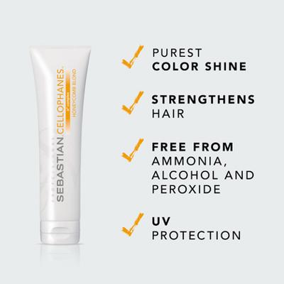 Sebastian Cellophanes Colour Shine Honeycomb Blond 300ml Sebastian Cellophanes Colour Shine Honeycomb Blond 300ml