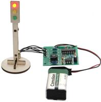 Sol Expert Elektronische Ampel, Lötbausatz 73880 Bouwpakket Vanaf 14 jaar - thumbnail