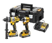DeWALT DCK2052H2T Accu combiset 2-delig (DCD999 + DCF850) 18V XR POWERSTACK 5.0Ah in TSTAK - thumbnail