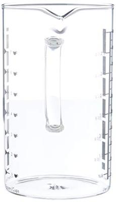 KUCHENPROFI - Keukenhulpen - Glazen maatbeker 1,0l