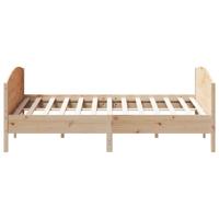 Bedframe zonder matras massief grenenhout 180x200 cm - thumbnail