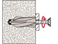 Fischer 050493 GB 14 Gasbetondeuvel 75 mm 14 mm 10 stuk(s) - thumbnail