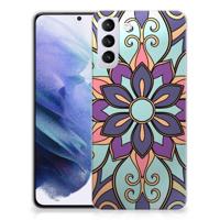Samsung Galaxy S21 Plus | TPU Case | Purple Flower - thumbnail