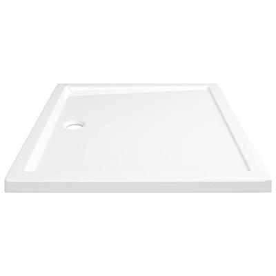 Douchebak rechthoekig 80x90 cm ABS wit Douchebak rechthoekig 80x90 cm ABS wit