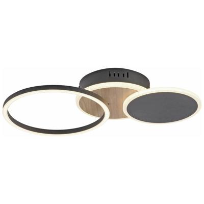 Just Light 14116-78 SEVENT LED-plafondlamp LED 25.5 W Hout-bruin (zijdemat) Just Light 14116-78 SEVENT LED-plafondlamp LED 25.5 W Hout-bruin (zijdemat)