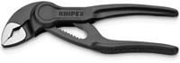 Knipex Cobra® XS Pijp- en Waterpomptang | 100 mm Lengte | Ruwe Oppervlakken | Reliëf | Grijs Geatramenteerd - 87 00 100 BK - thumbnail