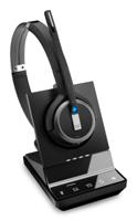 EPOS IMPACT SDW 5066T On Ear headset Draadloos, DECT Stereo Zwart Noise Cancelling, Ruisonderdrukking (microfoon) Telefoon - thumbnail