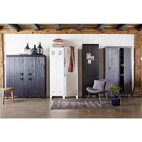 WOOOD Opbergkast 'Kluis', kleur grijs - thumbnail