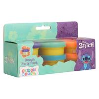 Canenco Stitch kleiset partypack - 6 kleipotjes - thumbnail