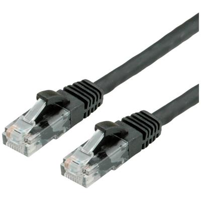 VALUE Patchkabel Kat.6A (Class EA) UTP, zwart, 1,5 m