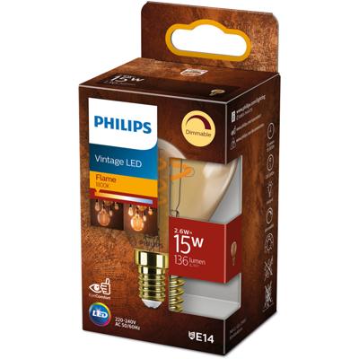 Philips LED Classic 15W P45 E14 GOLD SP D SRT4 Verlichting
