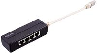 LogiLink MP0032 Zwart network splitter - thumbnail