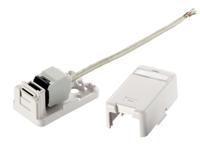 Equip 12512107201 contactdoos RJ-45 Wit - thumbnail