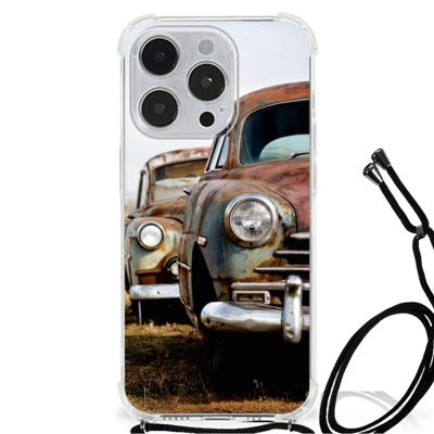 iPhone 14 Pro Anti-shock Hoesje met foto Vintage Auto iPhone 14 Pro Anti-shock Hoesje met foto Vintage Auto