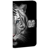 Samsung Galaxy S8 | Telefoonhoesje | Met pasjeshouder | Tijger - thumbnail