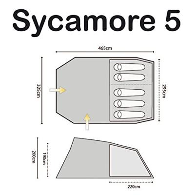 Highlander sycamore 5 tent
