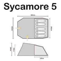 Highlander sycamore 5 tent - thumbnail