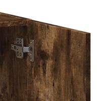 Archiefkast 60x32x77,5 cm bewerkt hout gerookt eikenkleurig - thumbnail