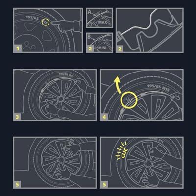 MICHELIN wieldop 16 NVS 3D bij 4 in doos Zwart MICHELIN wieldop 16 NVS 3D bij 4 in doos Zwart