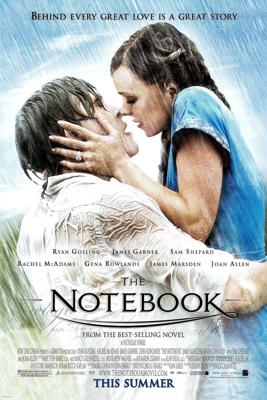 Poster - The Notebook, Originele filmposter, Premium Print, Professioneel Fotopapier