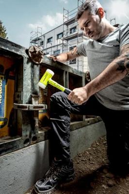 Halder Kunststofhamer | lengte 325 mm kop d. 60 mm | stalen buis | hard splintervrij nylon wit | 1 stuk - 3377.160 3377.160 Halder Kunststofhamer | lengte 325 mm kop d. 60 mm | stalen buis | hard splintervrij nylon wit | 1 stuk - 3377.160 3377.160