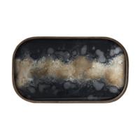 Ethnicraft Dienblad 'Organic' 42 x 24cm, kleur Zwart - thumbnail