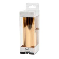 Creativ Company Deco folie, b: 15,5 cm, dikte 0,02 mm, goud, 50 cm/ 1 rol - thumbnail