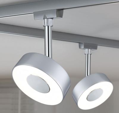 Paulmann Spot Circle 230V-railsysteem lamp URail 5 W LED Chroom (mat) Paulmann Spot Circle 230V-railsysteem lamp URail 5 W LED Chroom (mat)