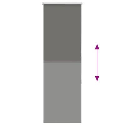 VidaXL Rolgordijn verduisterend 40x150cm stofbreedte 35,7 cm polyester