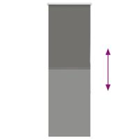 Rolgordijn verduisterend 40x150cm stofbreedte 35,7 cm polyester - thumbnail