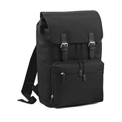 Atlantis BG613 Vintage Laptop Backpack - Graphite-Grey/Black - 30 x 46 x 17 cm