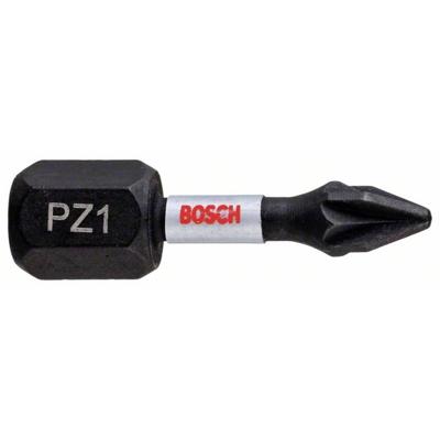 Bosch Accessoires Impact Control Bit | PZ1 | 25mm | 2 stuks - 2608522400 Bosch Accessoires Impact Control Bit | PZ1 | 25mm | 2 stuks - 2608522400