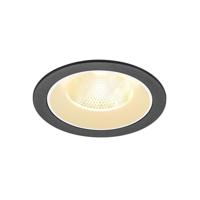 SLV InbouwspotNuminos L zwart/wit 3000K - 20gr - 1009775 - thumbnail