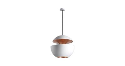 DCW Editions Here Comes the Sun 550 Hanglamp - Wit - Koper DCW Editions Here Comes the Sun 550 Hanglamp - Wit - Koper