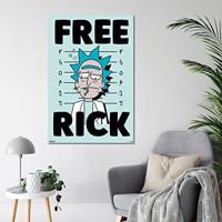 Poster Rick and Morty - Free Rick 61x91,5cm - thumbnail