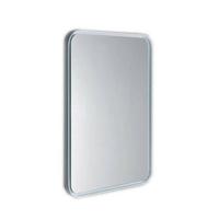 Badkamerspiegel Sapho Float 60x80 cm LED-Verlichting Frame Wit - thumbnail