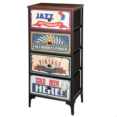 Ladenkast Max Home Vintage 45 x 98 x 30 cm Ladenkast Max Home Vintage 45 x 98 x 30 cm