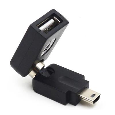 Mini USB to 360°USB-A OTG Connector F/M Mini USB to 360°USB-A OTG Connector F/M