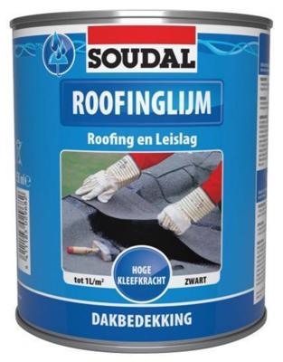 Soudal Roofinglijm | Zwart | 4 l - 101516 Soudal Roofinglijm | Zwart | 4 l - 101516